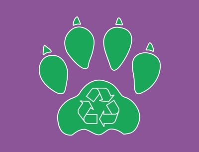 Earth Day 2017 Paw Print. Earth Day 2017 Paw Print.